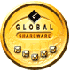 5 gold disk award from Global Shareware